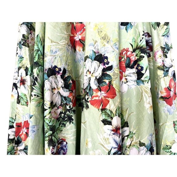 Zara Woman Tropica A-Line Circle Skirt XS - Picture 13 of 16